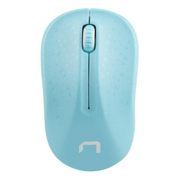 Ratón Natec inalámbrico Bluetooth 1600 DPI ambidiestro azul y blanco Ratón Natec inalámbrico Bluetooth 1600 DPI ambidiestro azul y blanco
