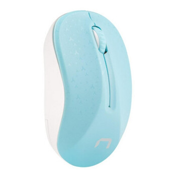 Ratón Natec inalámbrico Bluetooth 1600 DPI ambidiestro azul y blanco Ratón Natec inalámbrico Bluetooth 1600 DPI ambidiestro azul y blanco