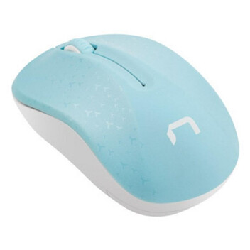 Ratón Natec inalámbrico Bluetooth 1600 DPI ambidiestro azul y blanco Ratón Natec inalámbrico Bluetooth 1600 DPI ambidiestro azul y blanco