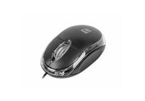 Ratón NATEC con cable 1000 DPI USB tipo A compacto 3 botones rueda óptico