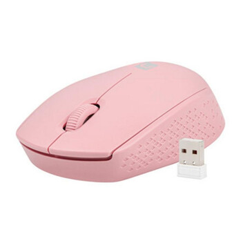 Ratón Natec inalámbrico Bluetooth USB Type-A 1600 DPI rosa ambidiestro