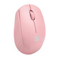 Ratón Natec inalámbrico Bluetooth USB Type-A 1600 DPI rosa ambidiestro