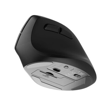 Natec Crake 2 Diestro Ratón Vertical Inalámbrico 2400DPI Negro Natec Crake 2 Diestro Ratón Vertical Inalámbrico 2400DPI Negro