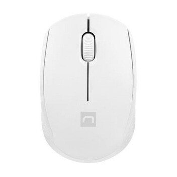 Ratón NATEC inalámbrico 1600 DPI ambidiestro Blanco Ratón NATEC inalámbrico 1600 DPI ambidiestro Blanco