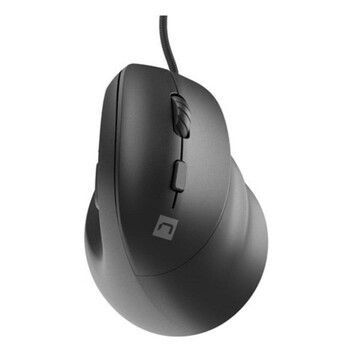 Ratón NATEC Crake 2 Pro USB 12800 DPI Negro Vertical Iluminación RGB Silencioso Ratón NATEC Crake 2 Pro USB 12800 DPI Negro Vertical Iluminación RGB Silencioso