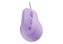 Ratón NATEC con cable 12800 DPI diseño vertical iluminación RGB 6 botones