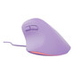 Ratón NATEC con cable 12800 DPI diseño vertical iluminación RGB 6 botones