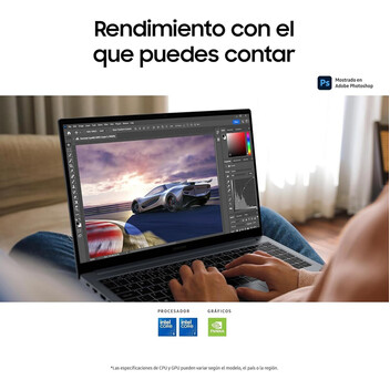 Portátil Samsung Galaxy Book4 15 NP750XGJ-KG2ES Intel Core i5-1335U/16GB/512GB SSD/15.6"