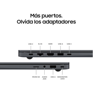 Portátil Samsung Galaxy Book4 15 NP750XGJ-KG2ES Intel Core i5-1335U/16GB/512GB SSD/15.6"