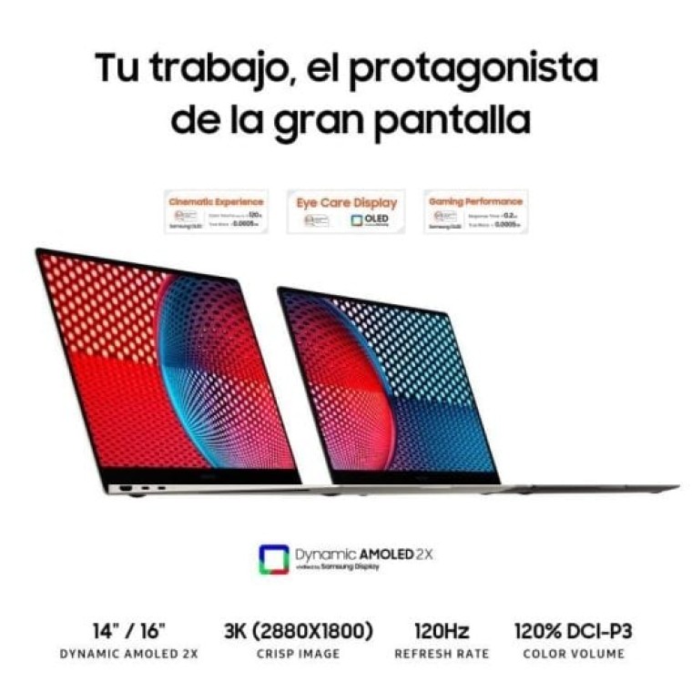 Samsung Galaxy Book3 Pro Intel Evo Core i5-1340P/8GB/512GB SSD/14" Teclado Italiano