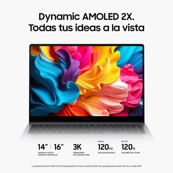Portátil Samsung Galaxy Book4 Pro 14 NP944XGK-KG2ES Intel Core Ultra 7 155H/32GB/512GB SSD/14" Tácti Portátil Samsung Galaxy Book4 Pro 14 NP944XGK-KG2ES Intel Core Ultra 7 155H/32GB/512GB SSD/14" Tácti