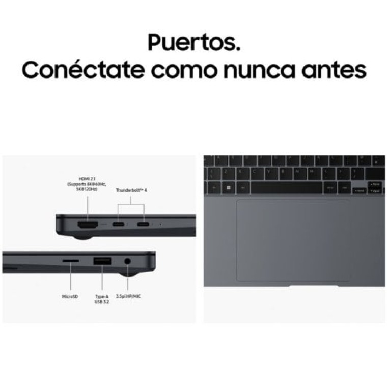 Samsung Galaxy Book4 Ultra NP960XGL-XG1ES Intel Evo Core Ultra 7 155H/16GB/1TB SSD/RTX 4050/16" Táct