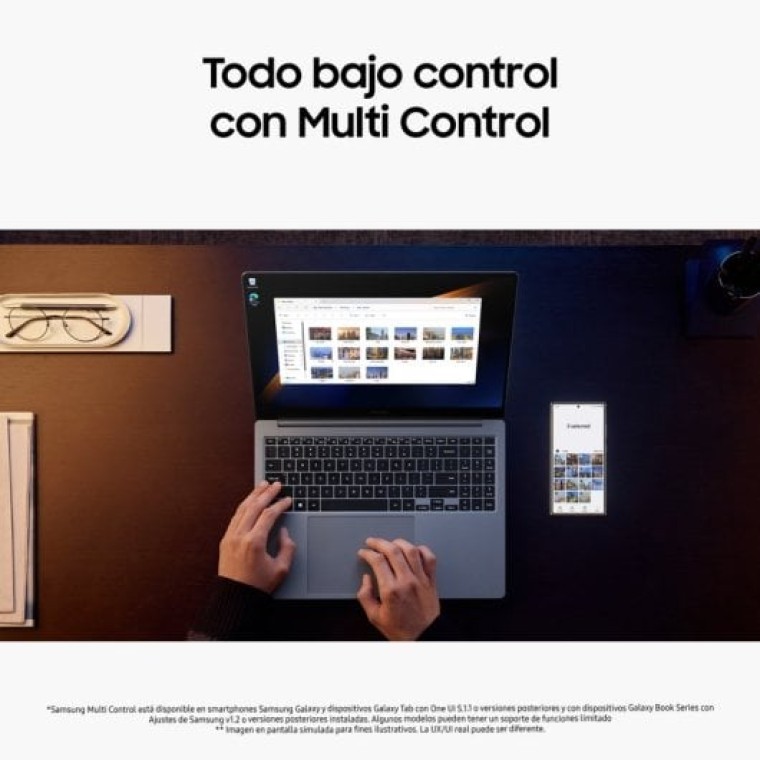 Samsung Galaxy Book4 Ultra NP960XGL-XG2ES Intel Evo Core Ultra 9 185H/32GB/1TB SSD/RTX 4070/16" Táct