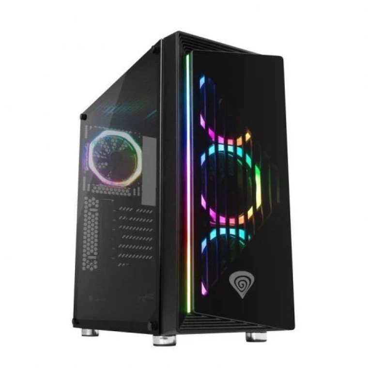 Genesis Irid 400 RGB Cristal Templado USB 3.0