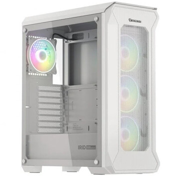 Genesis Irid 505 V2 ARGB Midi Tower Cristal Templado USB 3.0 Blanca Genesis Irid 505 V2 ARGB Midi Tower Cristal Templado USB 3.0 Blanca