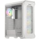 Genesis Irid 505 V2 ARGB Midi Tower Cristal Templado USB 3.0 Blanca