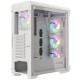 Genesis Irid 505 V2 ARGB Midi Tower Cristal Templado USB 3.0 Blanca