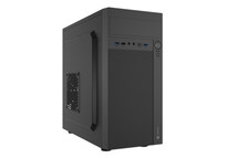 Torre PC Caja PC NATEC Helix USB C Mini Tower Negro micro ATX Mini-ITX Ventilador 80mm