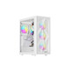 Torre PC Torre GENESIS Diaxid 605 ARGB Blanca Vidrio Templado ATX 4 Ventiladores RGB