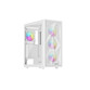 Torre PC Torre GENESIS Diaxid 605 ARGB Blanca Vidrio Templado ATX 4 Ventiladores RGB
