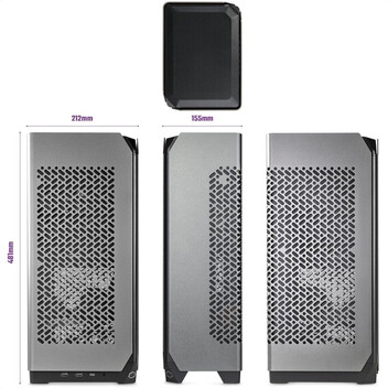 Torre PC Cooler Master NCORE 100 MAX SFF 850 W USB 3.2 Gris