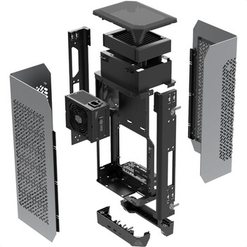 Torre PC Cooler Master NCORE 100 MAX SFF 850 W USB 3.2 Gris