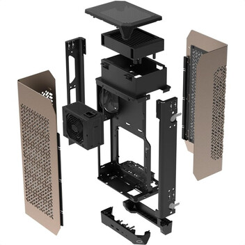 Torre PC Cooler Master NCORE 100 MAX SFF 850 W USB 3.2 Bronce