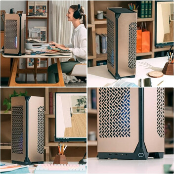 Torre PC Cooler Master NCORE 100 MAX SFF 850 W USB 3.2 Bronce