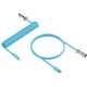 Newskill Coil Cable Cable en Espiral USB-C Azul