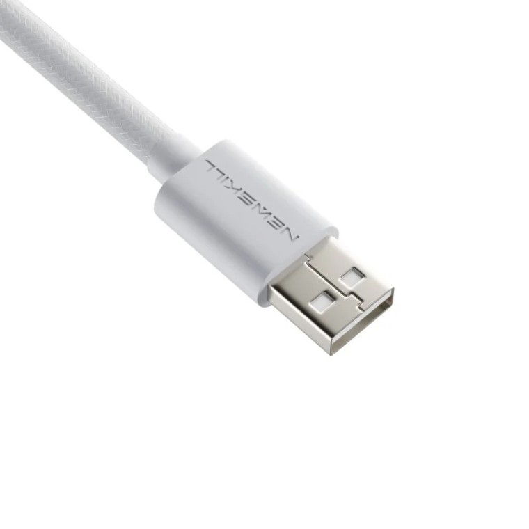 Newskill Coil Cable Cable en Espiral USB-C Blanco