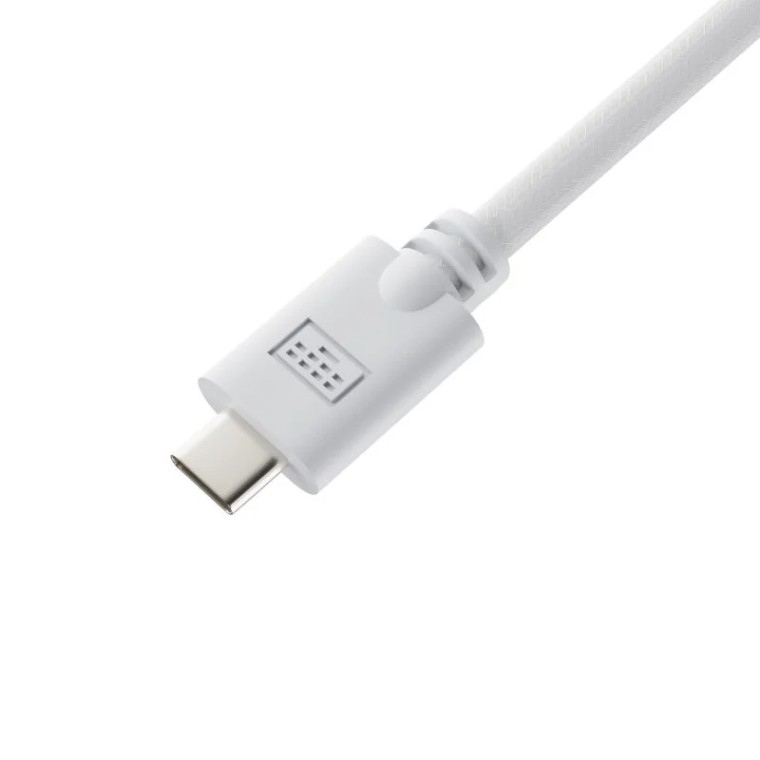 Newskill Coil Cable Cable en Espiral USB-C Blanco