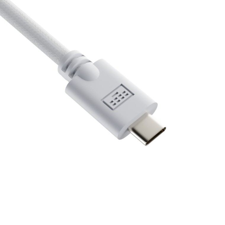 Newskill Coil Cable Cable en Espiral USB-C Blanco