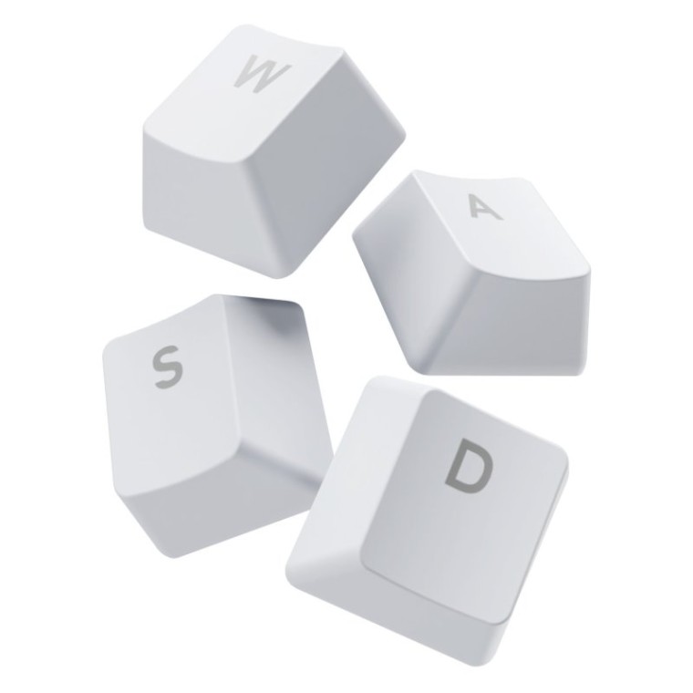 Newskill Serike V2 Keycap Set Pack de Personalización de Teclas Blanco para Teclados Mecánicos