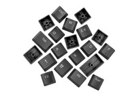 Newskill Serike V2 Keycap Set Pack de Personalización de Teclas Negro para Teclados Mecánicos