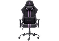 Newskill Kitsune V2 Silla Gaming acabada en Tela Negro Espacial/Morado