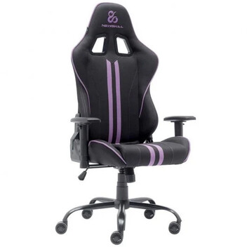 Newskill Kitsune V2 Silla Gaming acabada en Tela Negro Espacial/Morado