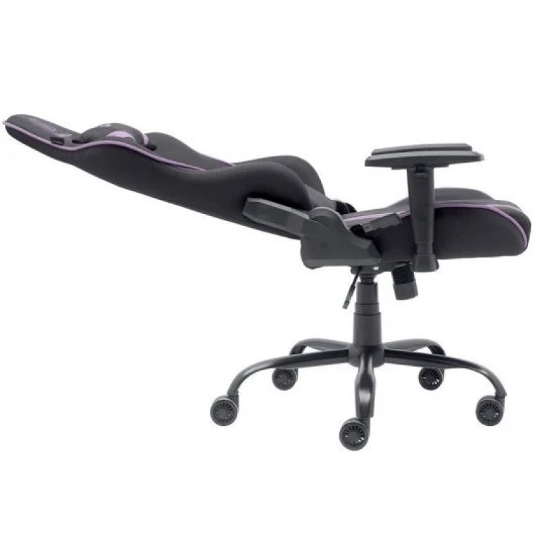 Newskill Kitsune V2 Silla Gaming acabada en Tela Negro Espacial/Morado