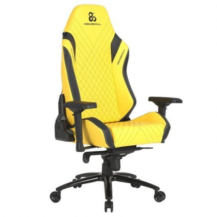 Newskill Neith Silla Gaming Polipiel Negra/Amarilla