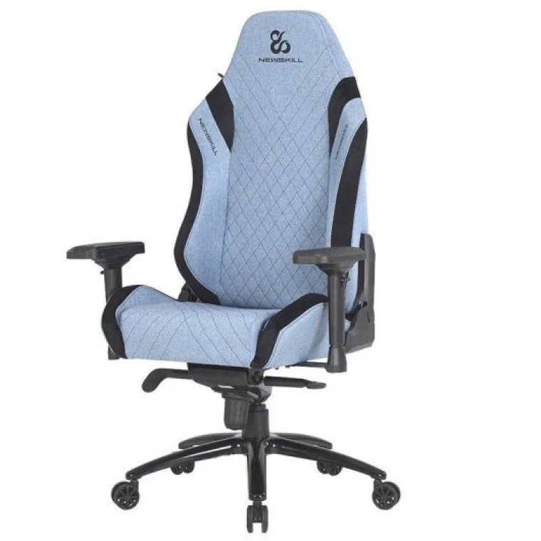 Newskill Neith Zephyr Silla Gaming Tela Transpirable Negra/Azul