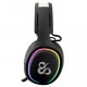 Newskill Aton Black Auriculares Gaming Inalámbricos RGB Bluetooth 5.0 Multiplataforma Negros