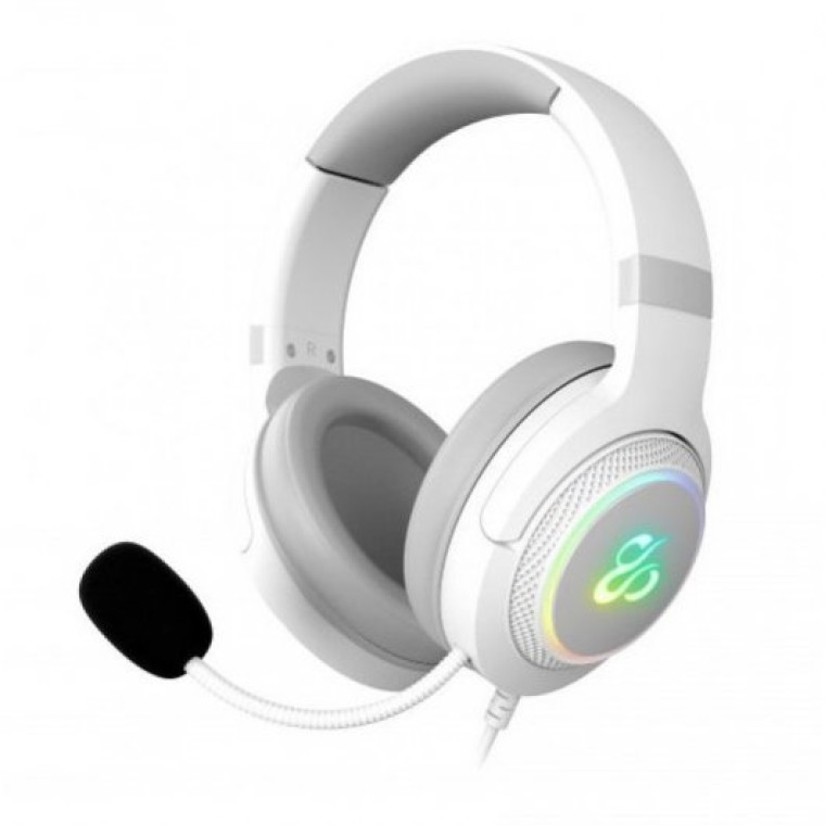 Newskill Sobek Ivory Auriculares Gaming RGB 7.1 PlayStation/PC Blancos