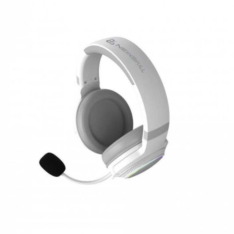 Newskill Sobek Ivory Auriculares Gaming RGB 7.1 PlayStation/PC Blancos