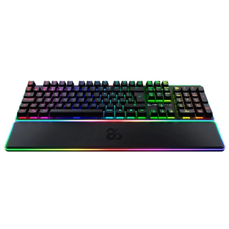 Newskill Gungnyr Pro Teclado Optomecánico Gaming RGB Switches Gateron Red Intercambiables