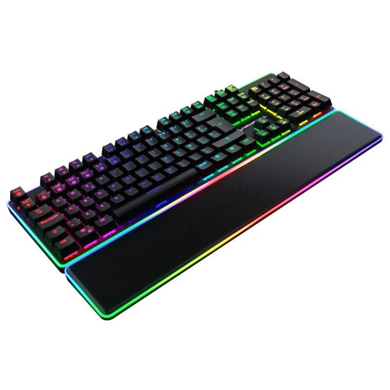 Newskill Gungnyr Pro Teclado Optomecánico Gaming RGB Switches Gateron Red Intercambiables