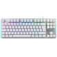 Newskill Gungnyr TKL Pro Ivory Teclado Optomecánico Gaming RGB Switches Gateron Red Intercambiables Newskill Gungnyr TKL Pro Ivory Teclado Optomecánico Gaming RGB Switches Gateron Red Intercambiables
