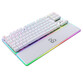 Newskill Gungnyr TKL Pro Ivory Teclado Optomecánico Gaming RGB Switches Gateron Red Intercambiables Newskill Gungnyr TKL Pro Ivory Teclado Optomecánico Gaming RGB Switches Gateron Red Intercambiables