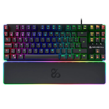 Newskill Gungnyr TKL Pro Teclado Optomecánico Gaming RGB Switches Gateron Red Intercambiables Newskill Gungnyr TKL Pro Teclado Optomecánico Gaming RGB Switches Gateron Red Intercambiables