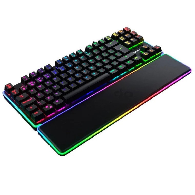 Newskill Gungnyr TKL Pro Teclado Optomecánico Gaming RGB Switches Gateron Red Intercambiables