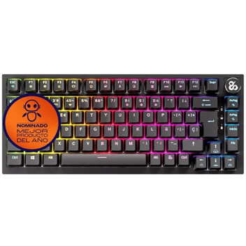 Newskill Pyros PRO Teclado Gaming Inalámbrico Mecánico 75% Hotswap Negro
