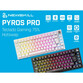 Newskill Pyros PRO Teclado Gaming Inalámbrico Mecánico 75% Hotswap Negro